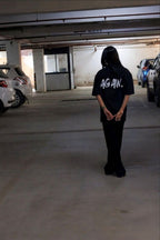 Never Again Club Duality Oversized Tee [Black]