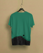 Never Again Club Muted Present Oversized Tee [Teal]