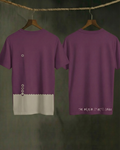Never Again Club Muted Break Oversized Tee [Violet]