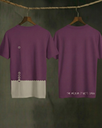 Never Again Club Muted Break Oversized Tee [Violet]
