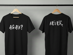 Never Again Club Duality Alternate Oversized Tee [black]