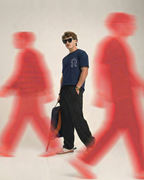 Never Again Club Narc Look Closer Oversized Tee [blue]