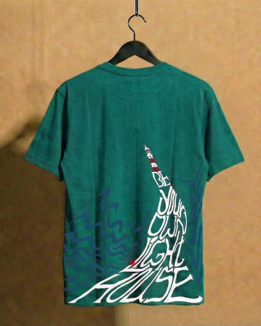Never Again Club Muted Collapse Oversized Tee [Teal]