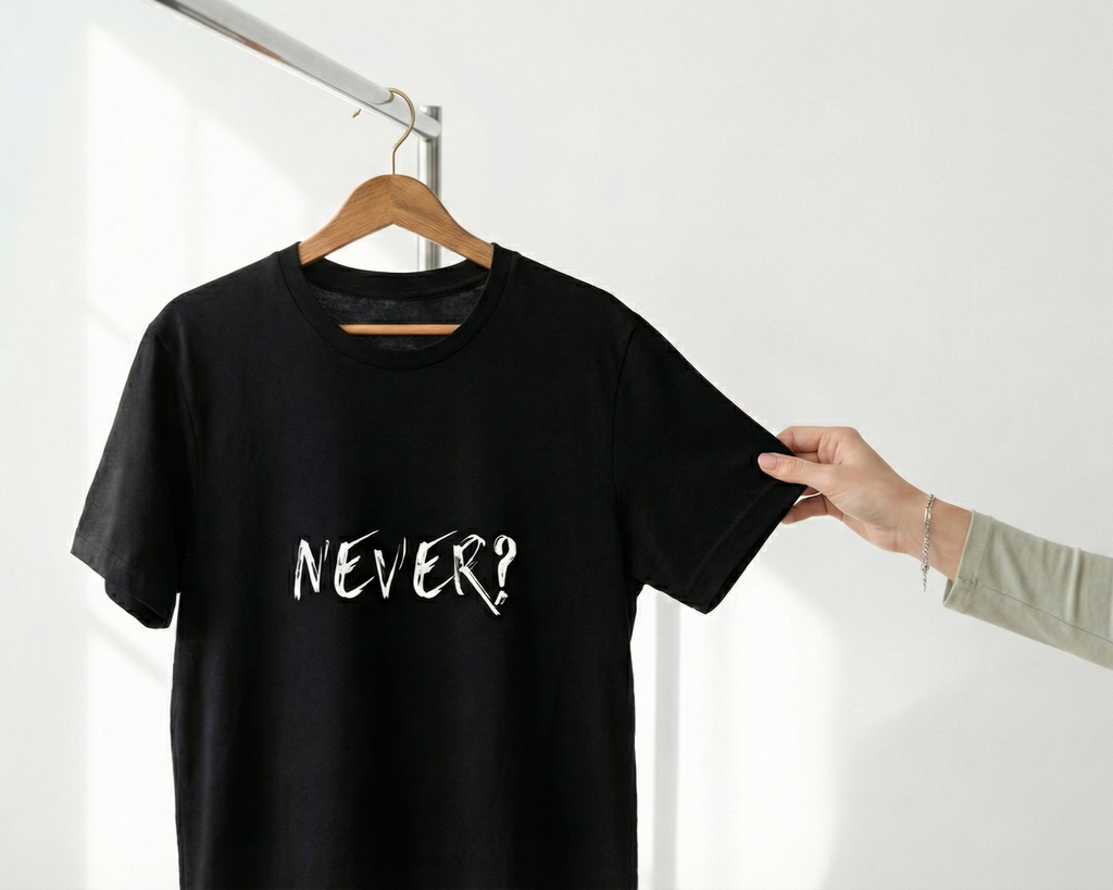 Never Again Club Duality Oversized Tee [black]