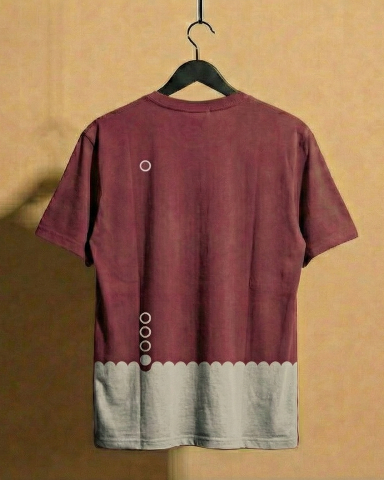 Never Again Club Muted Break Oversized Tee [Dusty Rose]