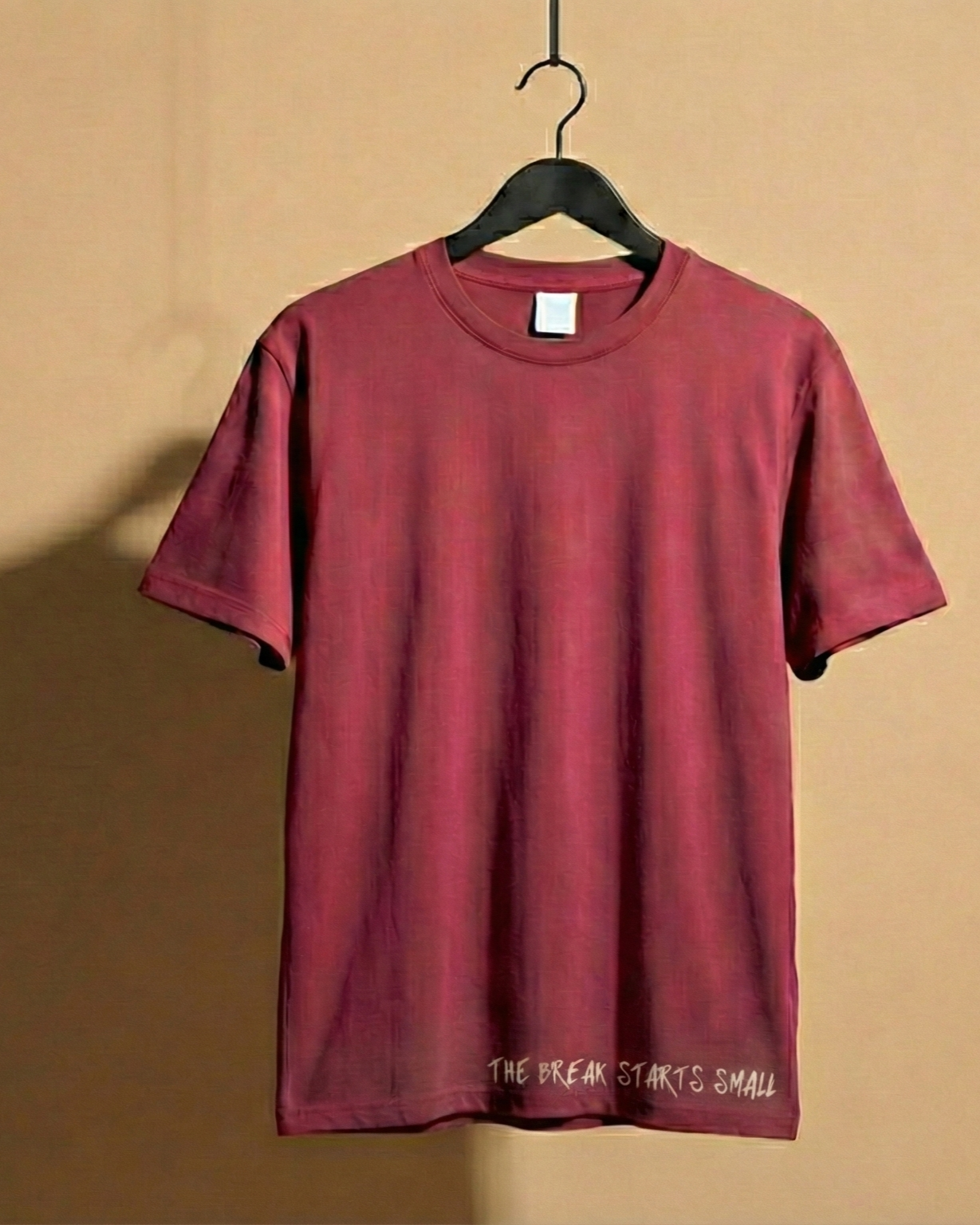 Never Again Club Muted Break Oversized Tee [Red]