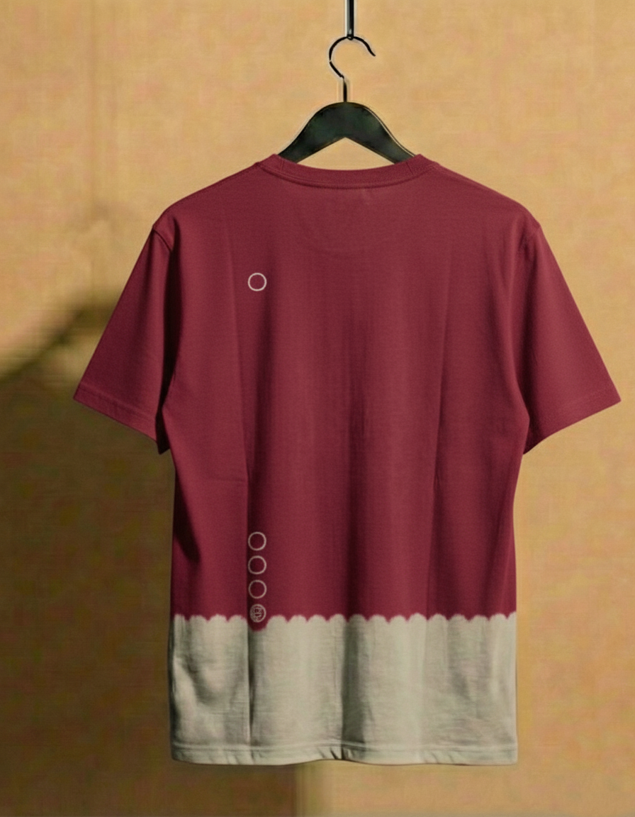 Never Again Club Muted Break Oversized Tee [Red]