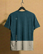 Never Again Club Muted Break Oversized Tee [Blue]