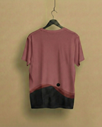 Never Again Club Muted Present Oversized Tee [Dusty Rose]