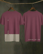 Never Again Club Muted Break Oversized Tee [Dusty Rose]