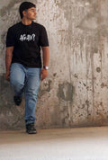 Never Again Club Duality Alternate Oversized Tee [Black]